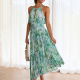 ALESSA – Maxi vestido estampado