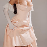 ELINA – Vestido midi con corsé