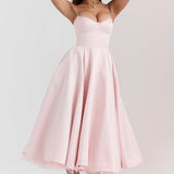 ELINA – Vestido midi con corsé