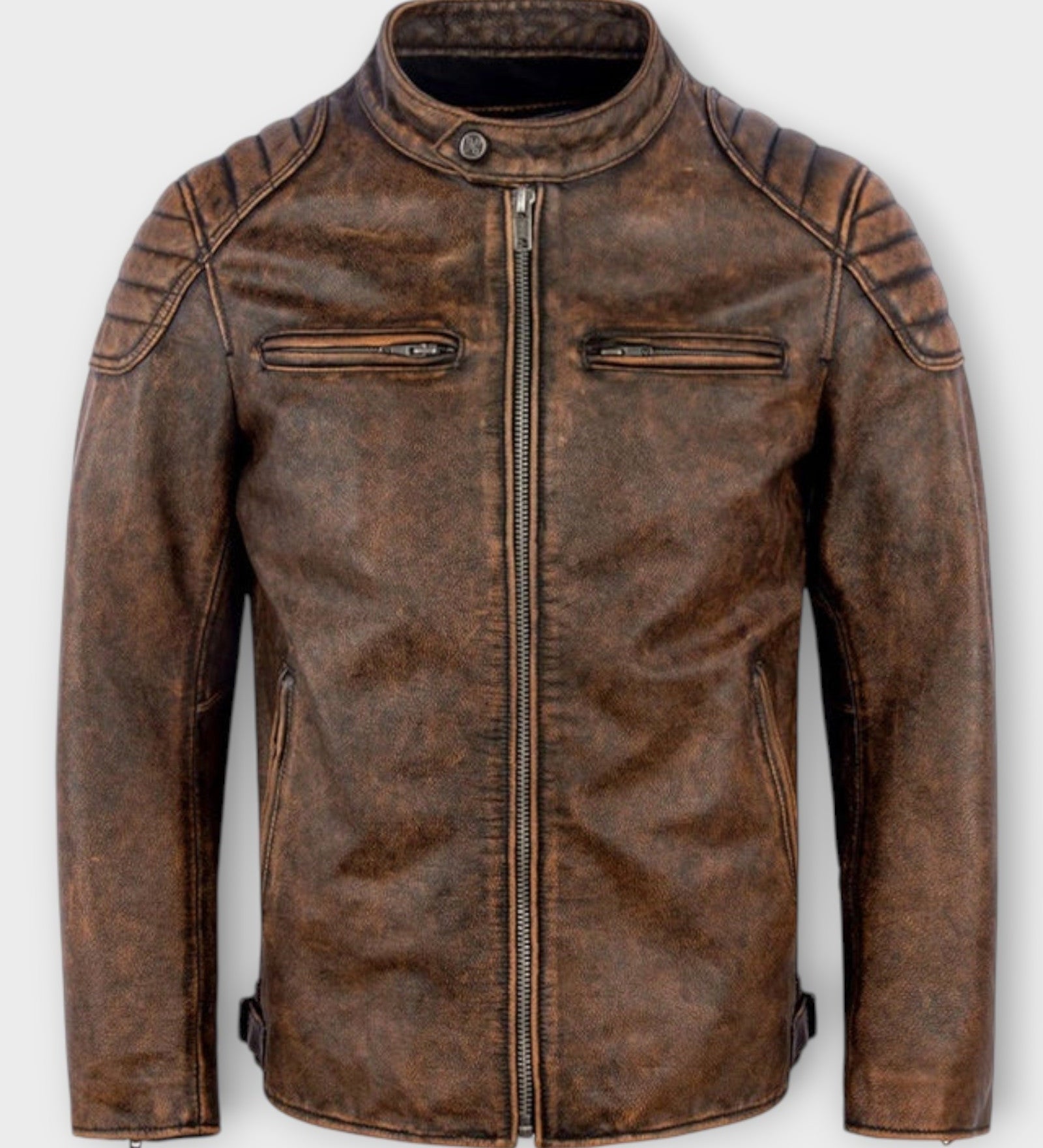 ESTEBAN – Chaqueta Vintage de Cuero