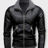 ENZO – Chaqueta de Cuero Elegante para Hombre
