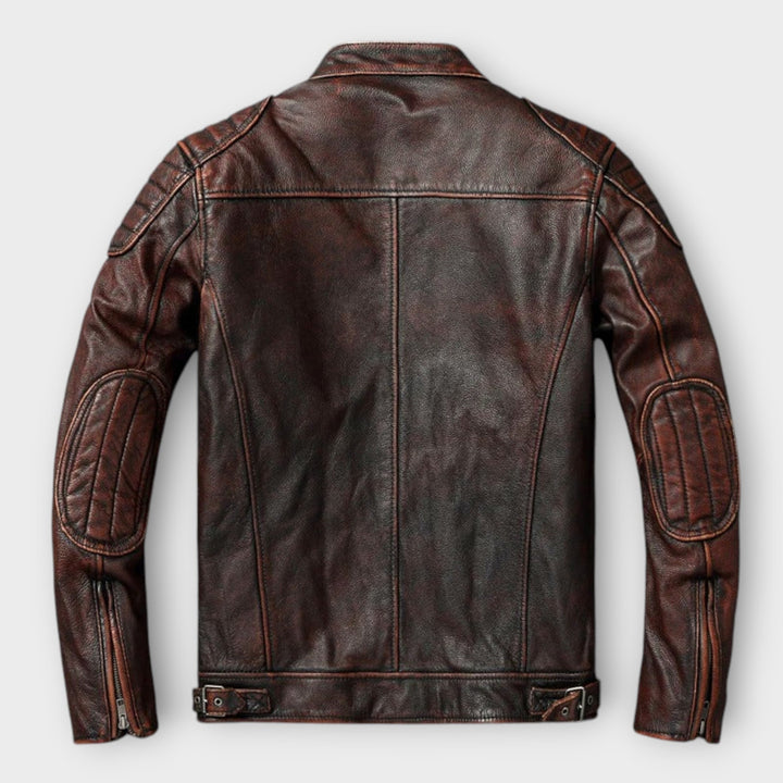 ESTEBAN – Chaqueta Vintage de Cuero
