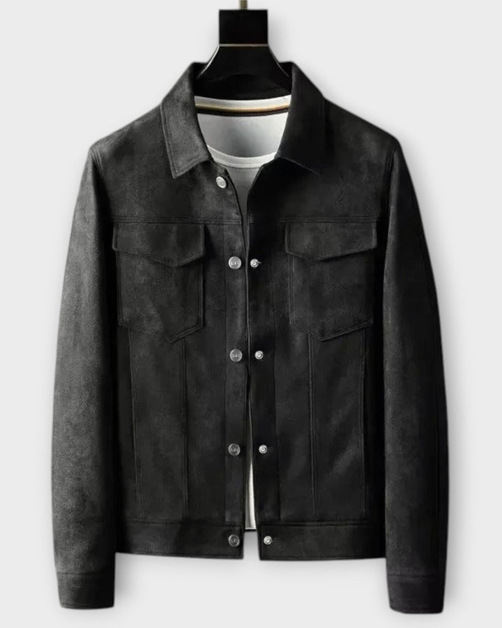 ALONZO – Chaqueta de Cuero Elegante