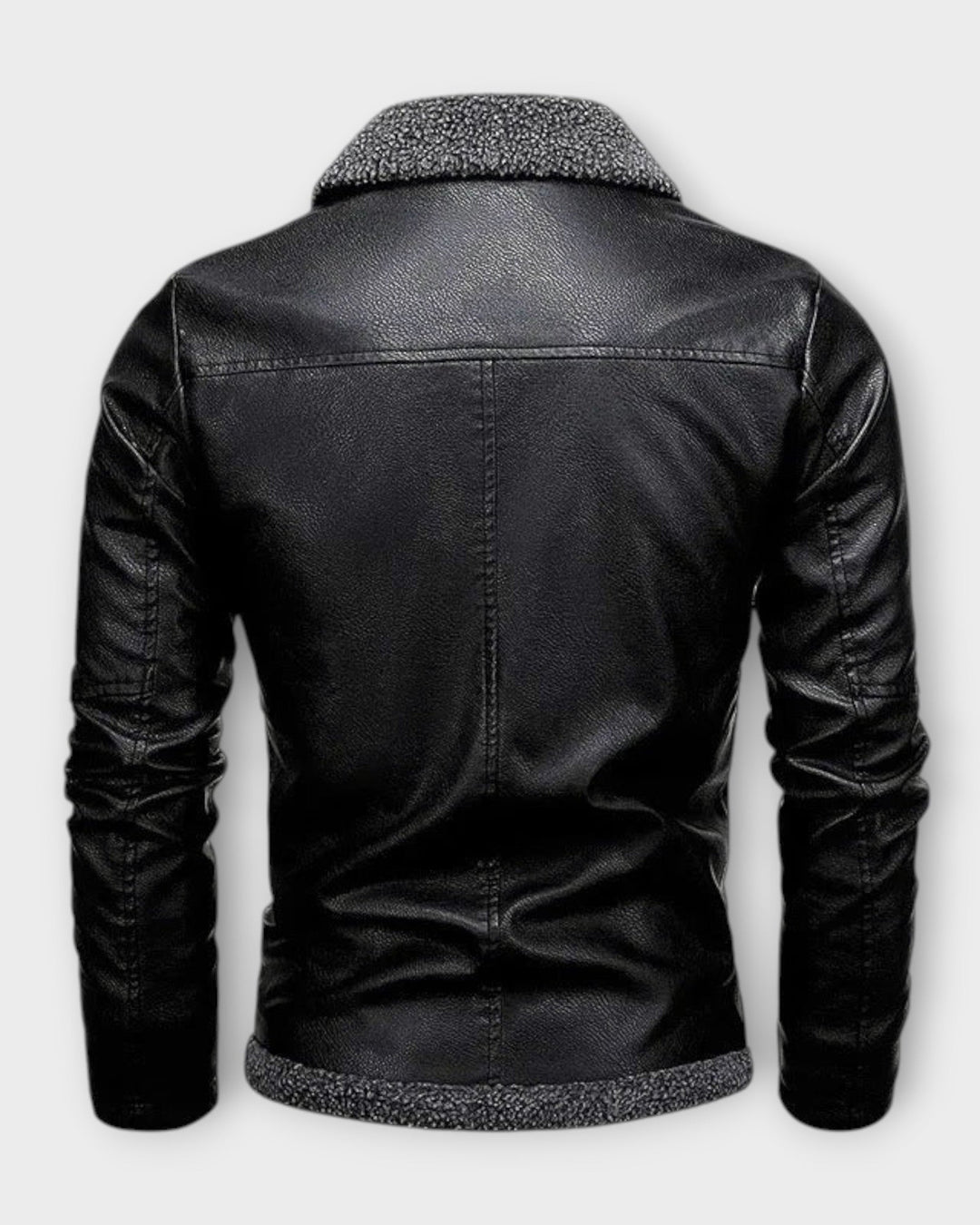 ENZO – Chaqueta de Cuero Elegante para Hombre