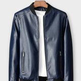 RICARDO – Chaqueta de Cuero Biker para Hombre