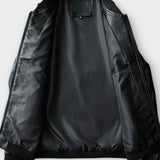 RICARDO – Chaqueta de Cuero Biker para Hombre