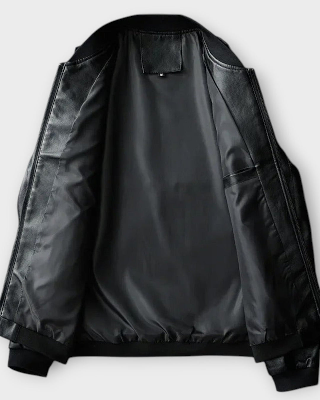 RICARDO – Chaqueta de Cuero Biker para Hombre