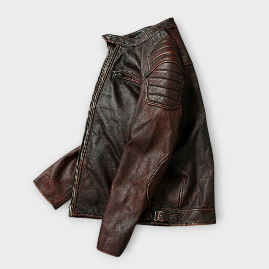 ESTEBAN – Chaqueta Vintage de Cuero