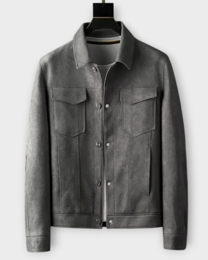 ALONZO – Chaqueta de Cuero Elegante