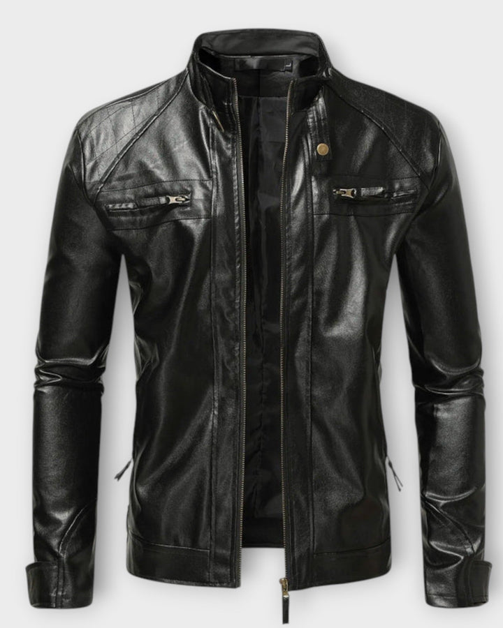 LEONARDO – Chaqueta de Cuero Elegante para Hombre