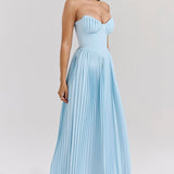 MAR – Vestido largo con corsé