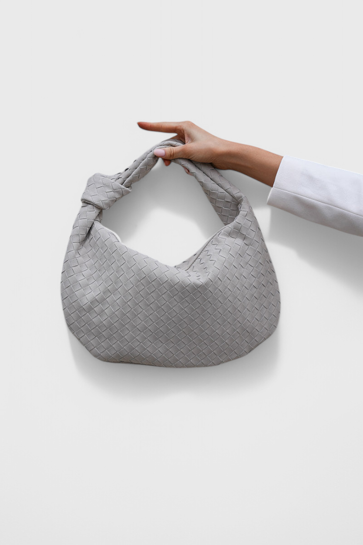 SAGE – Bolso de Hombro Mediano Tejido