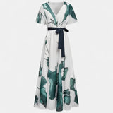 NAYLA – Vestido Largo Acuarela de Ensueño