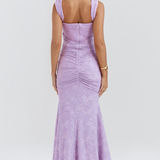 KIARA – Vestido largo con corsé sofisticado