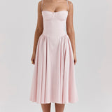 ELINA – Vestido midi con corsé