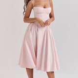 ELINA – Vestido midi con corsé