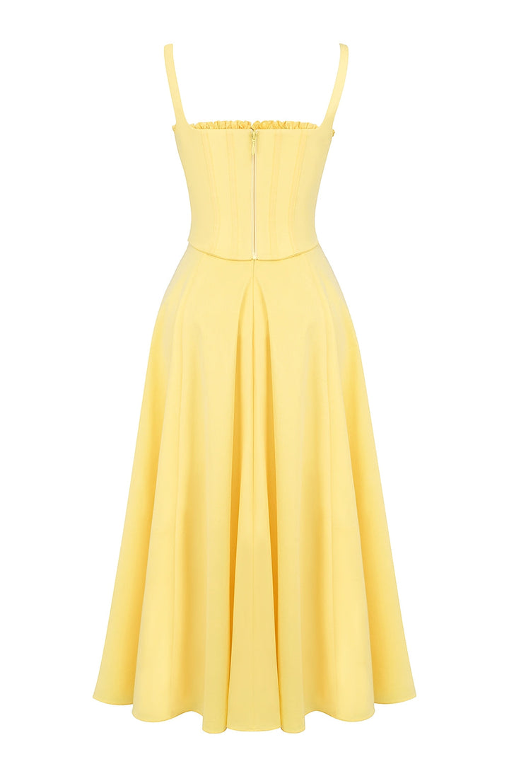 SOFÍA – Vestido midi con corsé