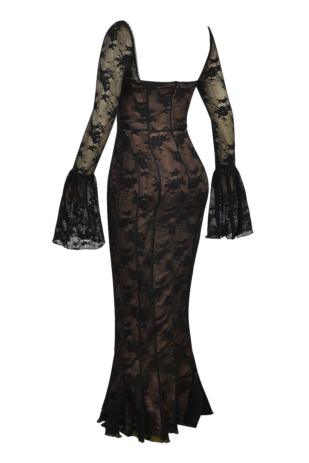 ALICIA – Vestido largo de encaje