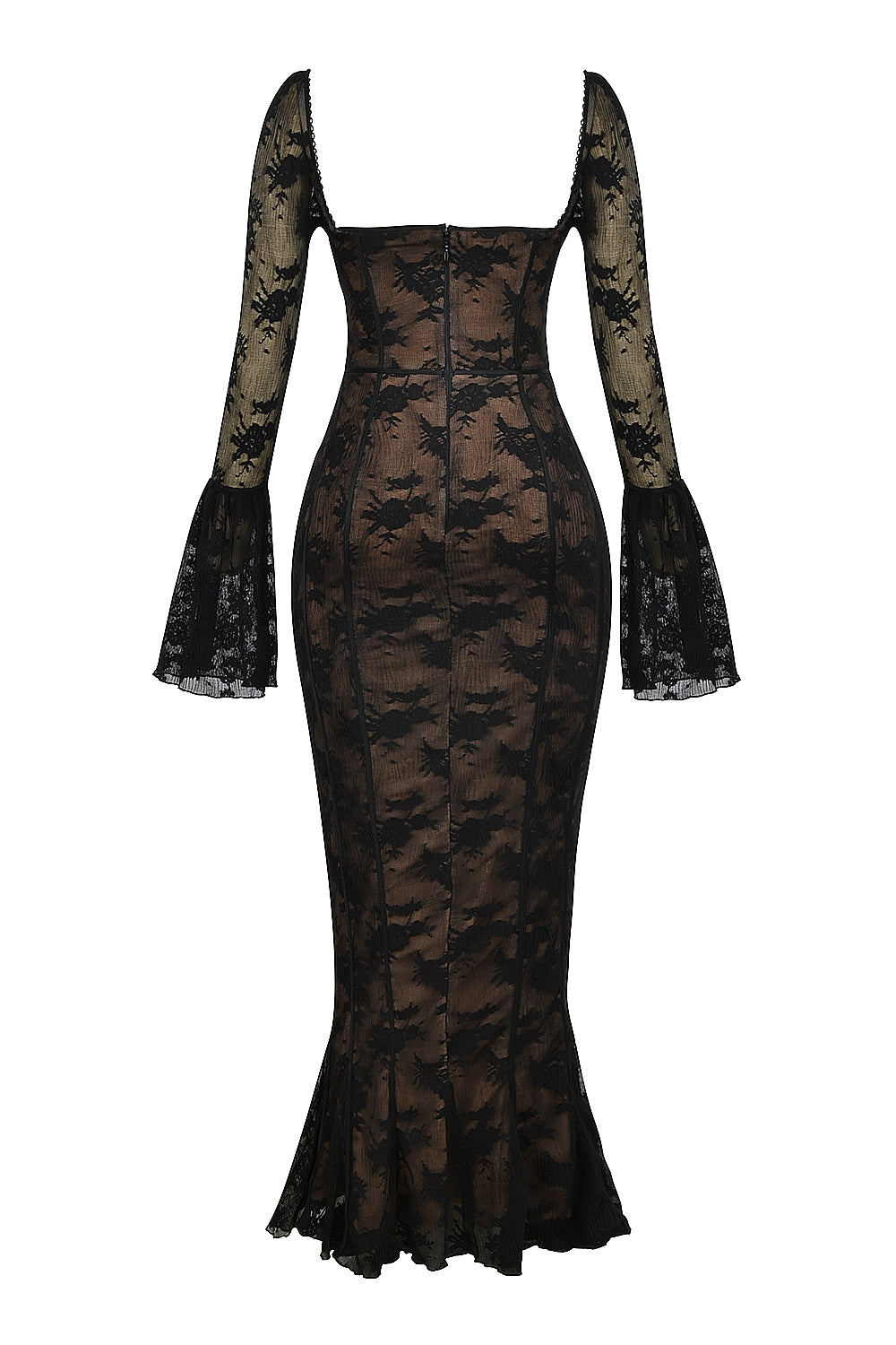 ALICIA – Vestido largo de encaje