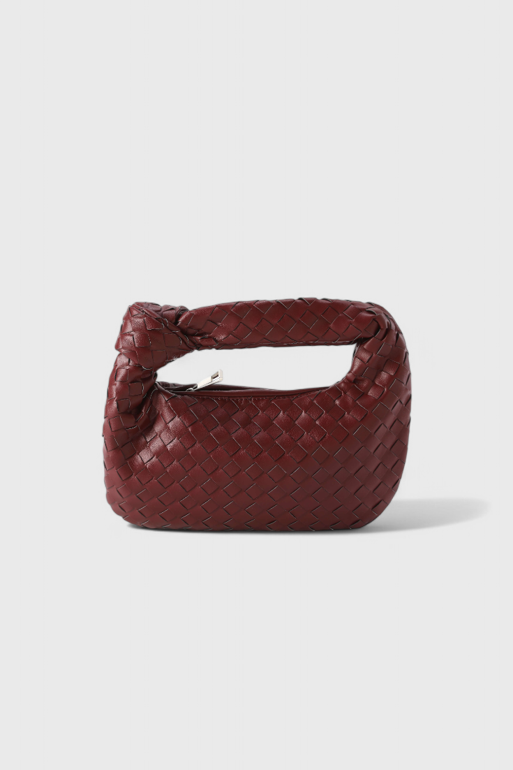 SAGE – Bolso Satchel Mini Woven