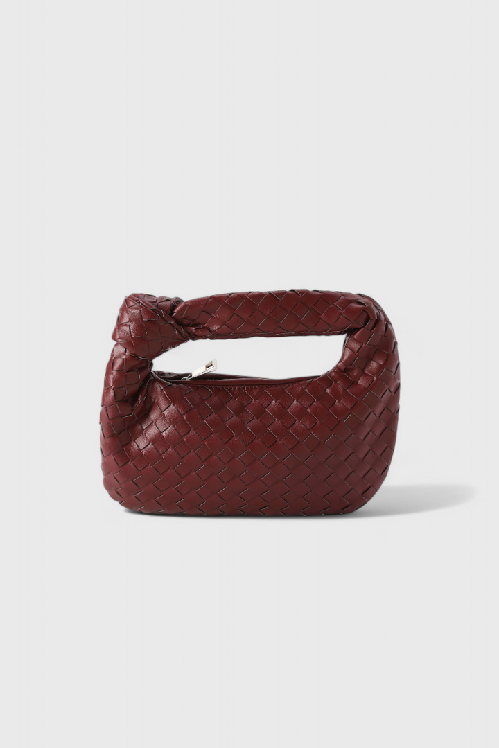 SAGE – Bolso Satchel Mini Woven