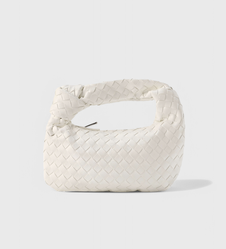 SAGE – Bolso Satchel Mini Woven