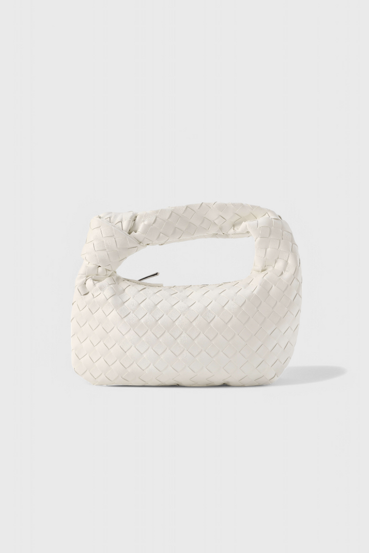 SAGE – Bolso Satchel Mini Woven