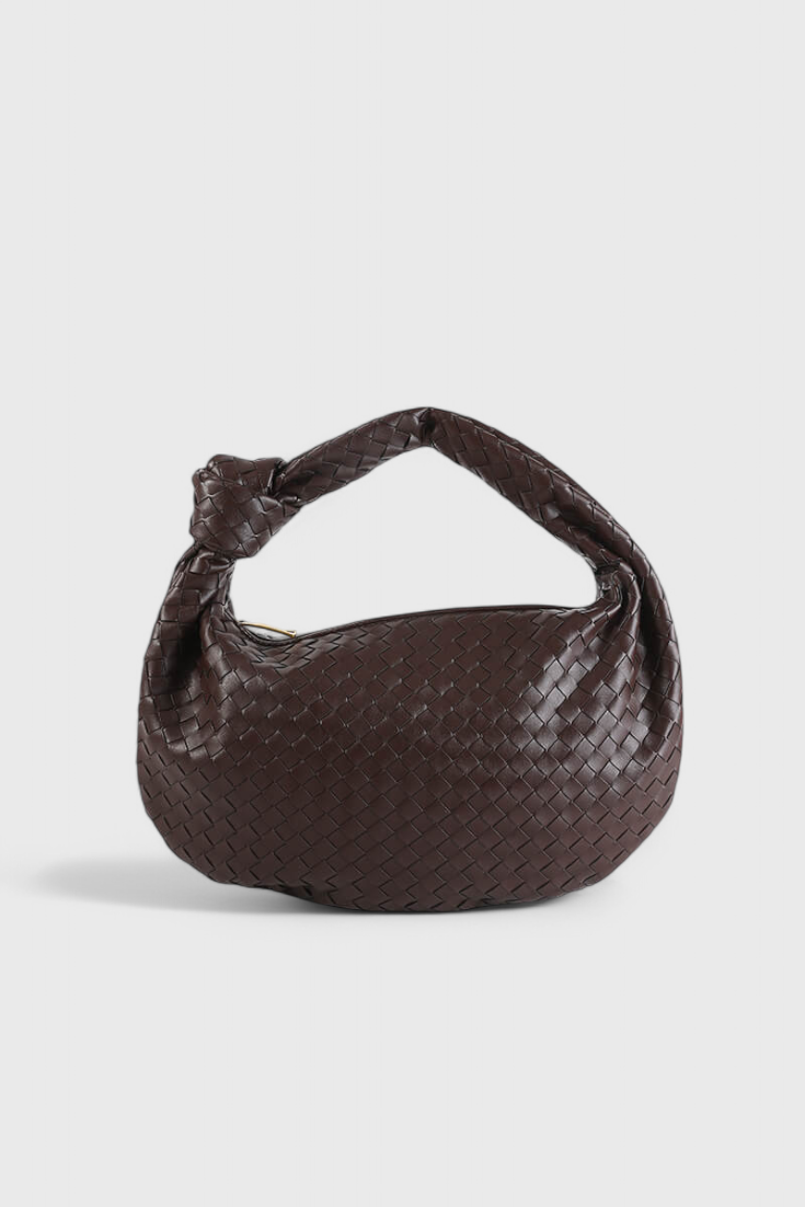 SAGE – Bolso de Hombro Mediano Tejido