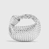 SAGE – Bolso Satchel Mini Woven