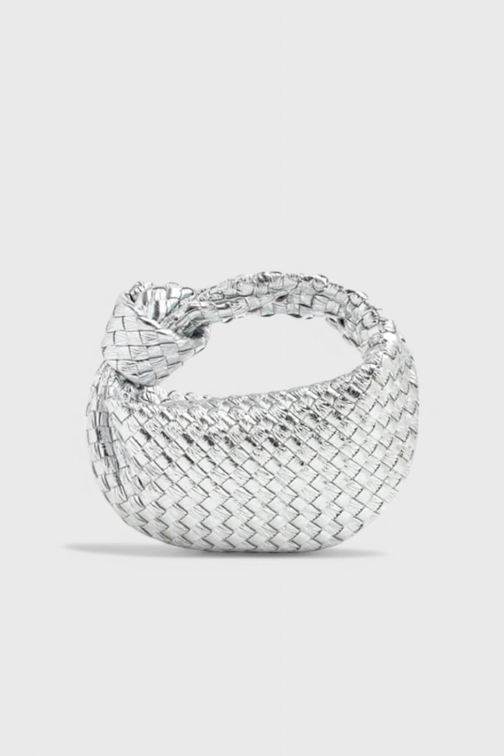SAGE – Bolso Satchel Mini Woven