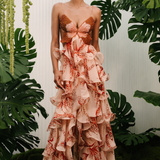 NAHIA – Vestido con Volantes