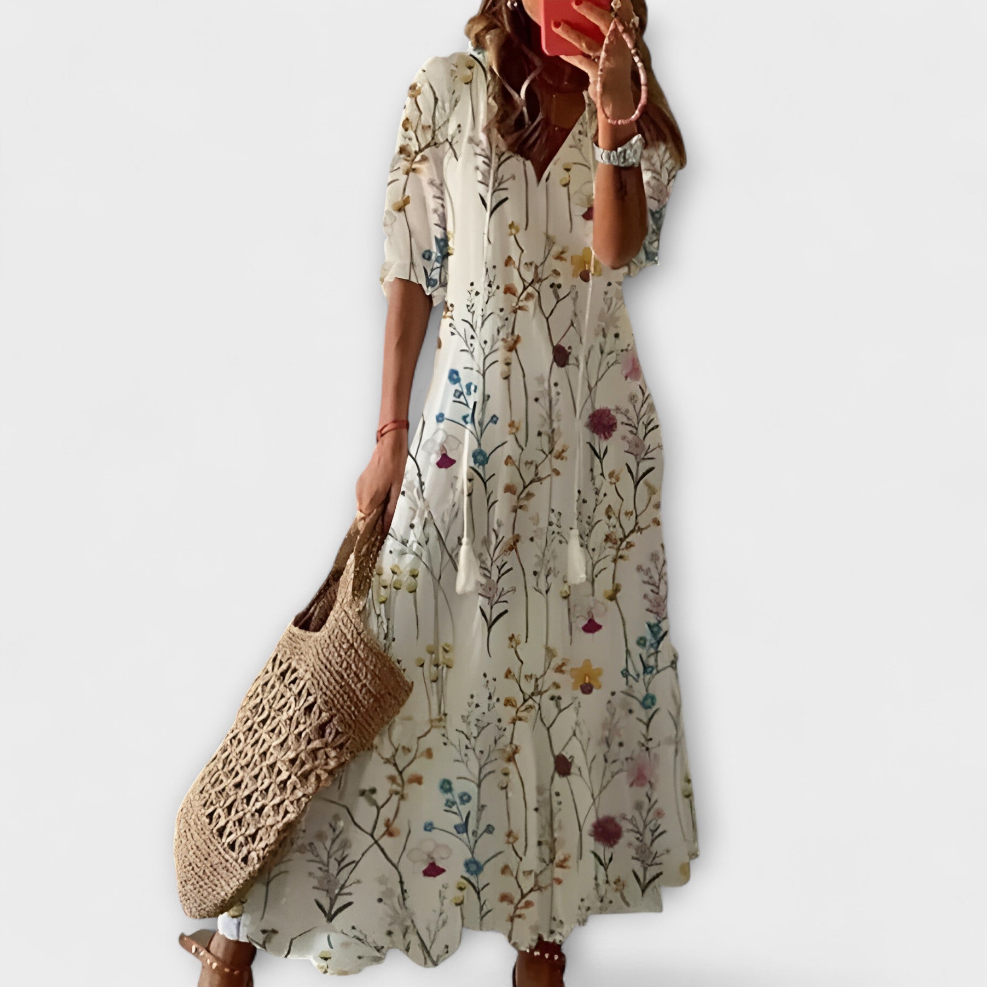ISA – Vestido Boho-Max