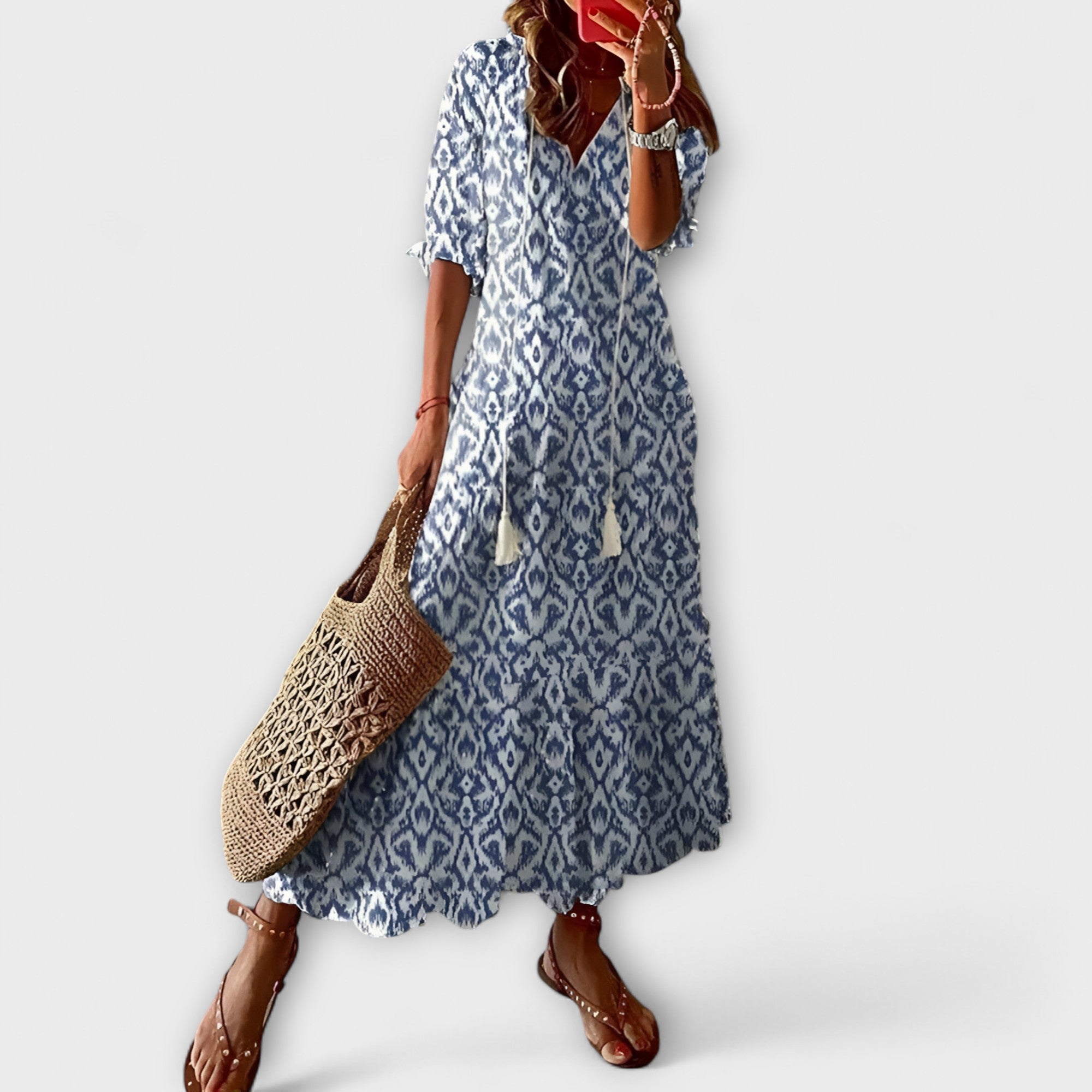 ISA – Vestido Boho-Max