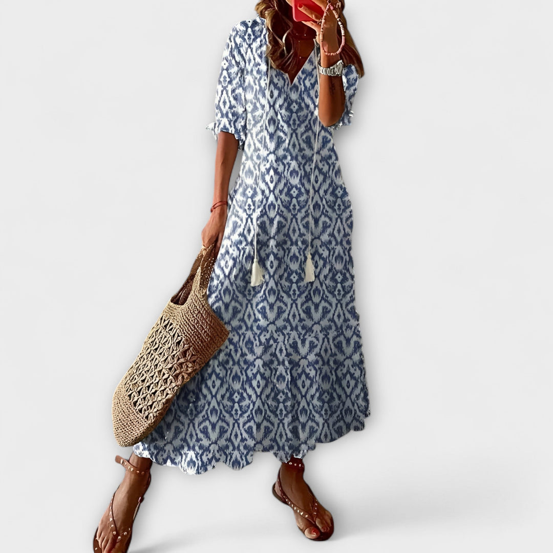 ISA – Vestido Boho-Max
