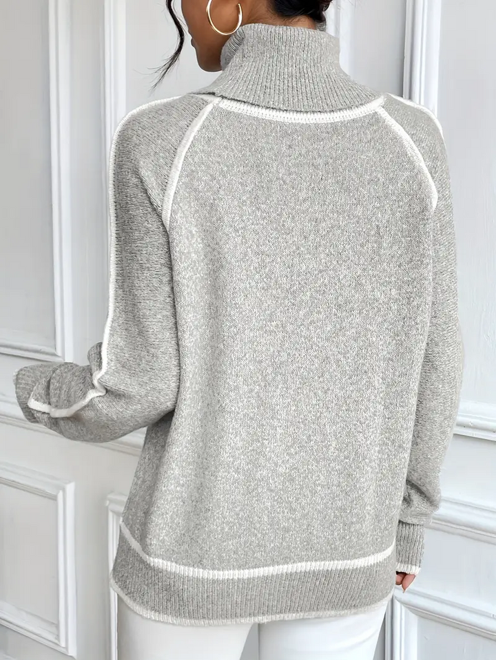 JIMENA – Jersey de cuello alto